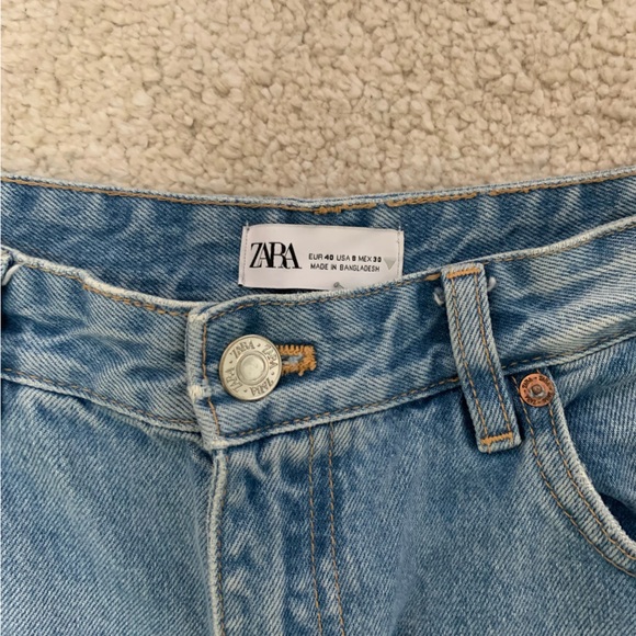 Zara - Full Length Straight Jeans - Picture 4 of 4